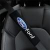 YJBU1 2PCS Cotton Car Seat Belt Protective Cover Auto Styling Accessories For Ford Escape Kuga Mondeo Ecosport Fiesta Focus 2 3 MK1 2