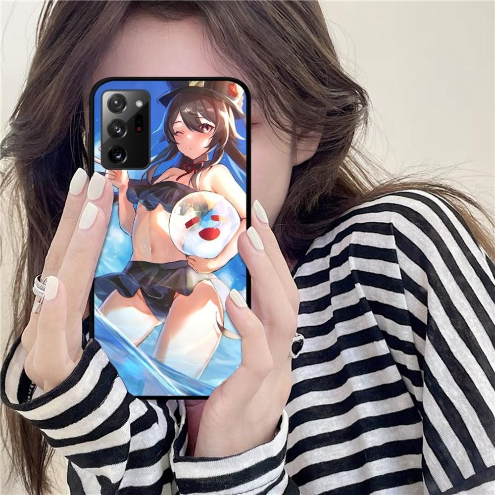 Genshin Impact Hu Tao Phone Case For Samsung Note 8 9 10 20 Pro Plus Lite M 10 11 20 30 21 31 51 A 21 22 42 02 03