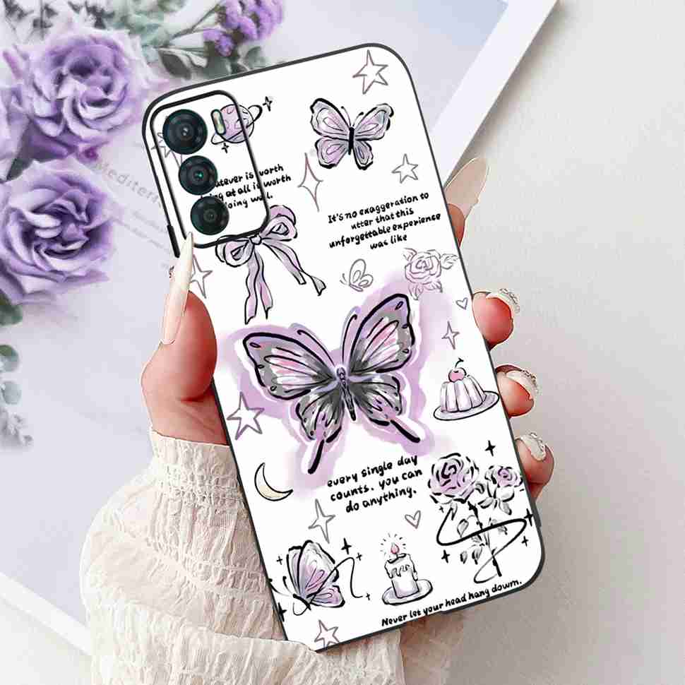 Cute Cat Case for Motorola Moto G42 Casing Protective Phone Cover For Moto G 42 G42 MotoG42 XT2233-2 Shell Capa