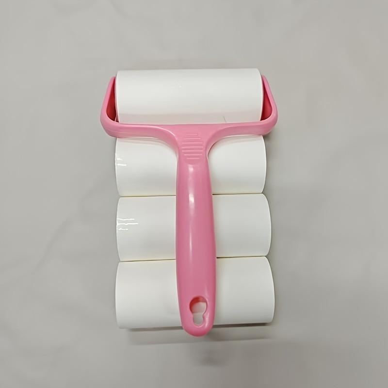 Replacement Paper Roller Dust Sticker Hand Tear Roll brush Clothes Hair Remover Durable Handle Pet hair Removal Roller Brush