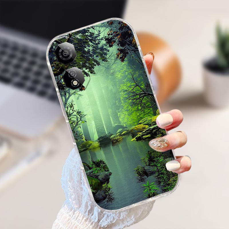 Для ZTE Nubia Neo 2 5G Чохол NubiaNeo2 Мультяшний Тварина М'який Силікон ТПУ Прозорий Чохол Для Nubia Neo2 Z2352N Прозорий Телефон Fundas