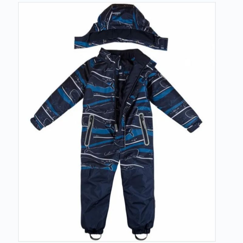 Exported to Northern Europe, Russia, Finland, Thin Cotton Windproof, Waterproof, Snowproof Children's One-Piece Ski Suit, Winter Model