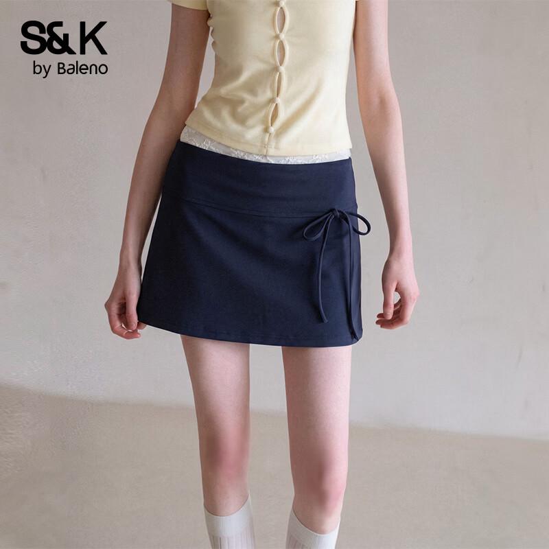 Baleno S&K Women s High-Waist A-Line Skirt L