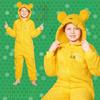 Kigurumi für Kinder 7/8 Jahre warmer Overall Motiv Winnie Puuh