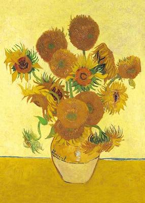 APPLEONE Slunečnice od Van Skládačka x 38 Vyrobeno v Japonsku 500-330 Gogh, 500 dílků (53 cm), [Galerie mistrovských děl]