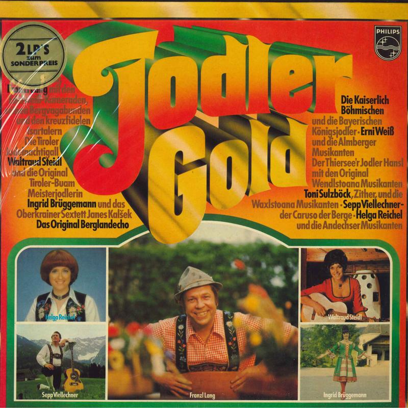 

LP Record VARIOUS - Jodler Gold 6623093 PHILIPS 1977 Germany World Music Used