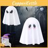 White Adult Ghost Costume Headpiece Anime Character Role Play Cosplay Halloween
