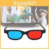 Durable Kids 3d Glasses With Polarized Red Blue Lenses Pvc Material Uv Protection