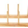 Natural Wood 5-Compartment Bowl Stand_WO036010
