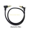 B03C TRS To TRRS Adapter 3.5mm Cable Microphone Audio Converter Patch Cables Balanced Smartphone for Rode SC7 Mic Cord