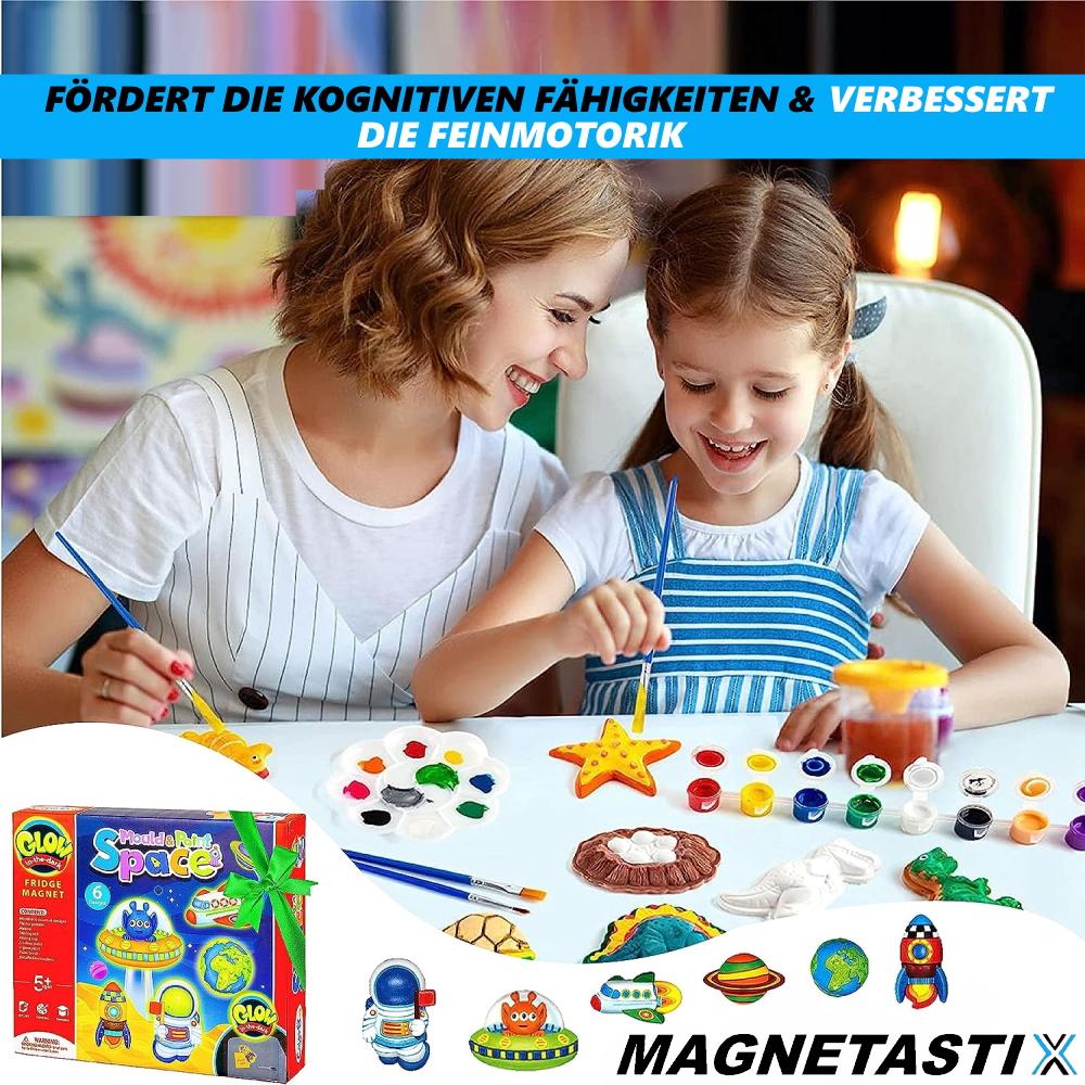 MAGNETASTIX Magnetschilder Kühlschrankmagnete Pinnwand Tiere selber machen DIY