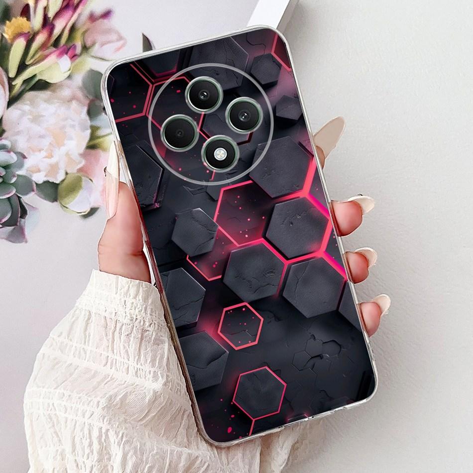 For OPPO Reno12 F CPH2637 Fashion Cool Patter Phone Case For Oppo Reno 12F Reno12 FS 5G Soft Silicone TPU Cases