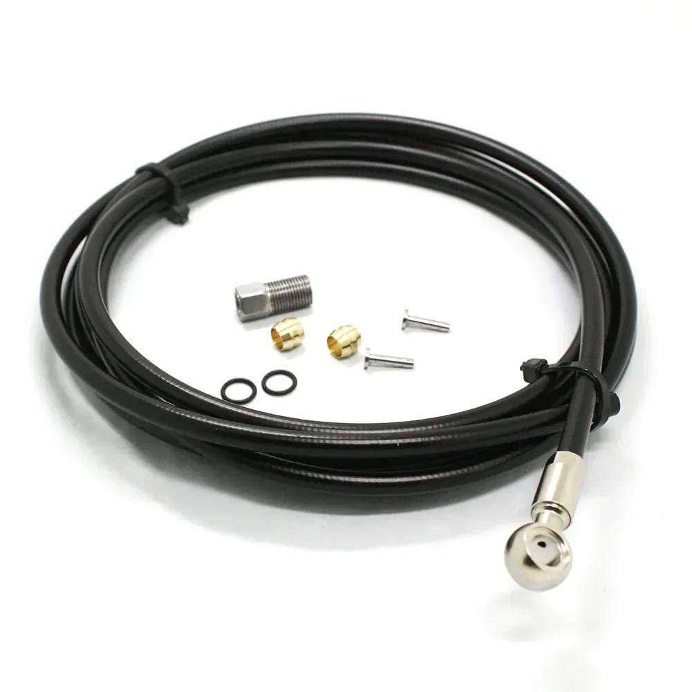 Bike Bicycle Banjo Hydraulic Disc Brake Hose Kit For-Shimano BH90 SLX M7000 XT M8000 XTR M9000 2m Line Pipe With Oil Needles