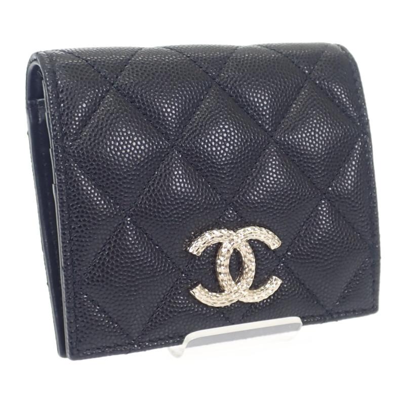 CHANEL  AP4248B1821294305 Bifold Wallet black Women