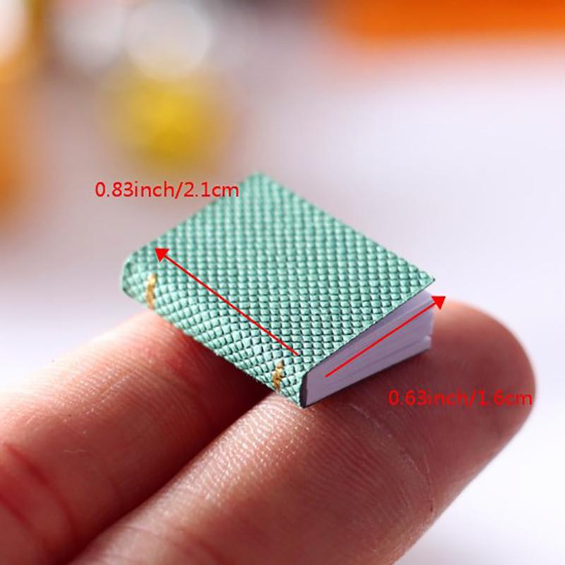 4Pcsset 112 Dollhouse Miniature Mini Books Model Furniture Accessories Fun Bookstore Little Man Book