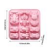Silicone Car Mold Easy Release 9-cavity Non-stick Miniature Car Silicone Mold for Plaster Clay Epoxy Resin Soap Candle Chocolate