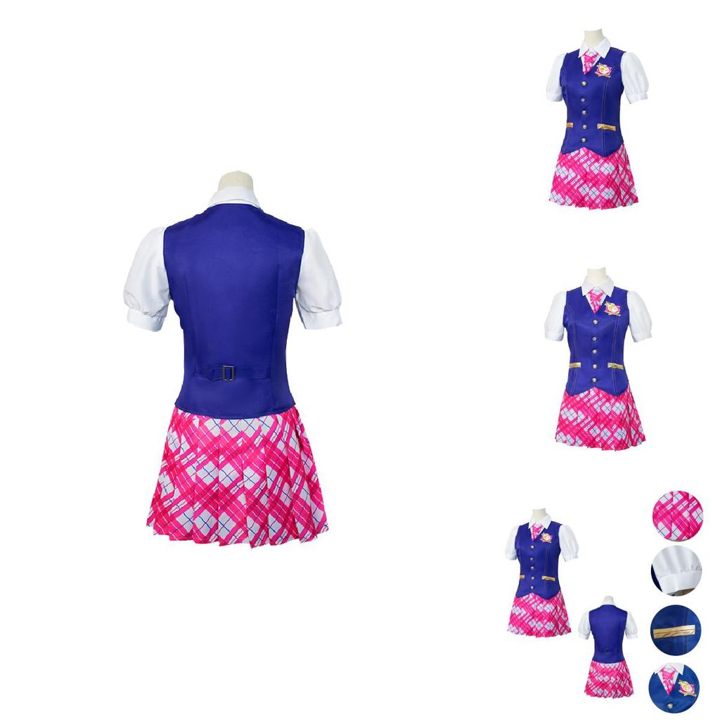 Barbie Charm Princess School Uniform Cosplay Costume For Women