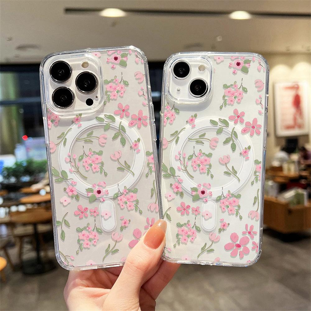 Magnetic Phone Case for iPhone 12 14 16 17 Pro 17 16 15 14 13 12 Pro Max  12 13 14 15  16 High Quality Shockproof Shell Full Protection Cute Style