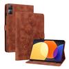 Für Xiaomi Redmi Pad (Modelle  22081283G). Tablet-Hülle aus PU-Leder mit exquisitem floralem Prägedesign