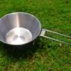 Outdoor 304 Stainless Steel Folding Bowl