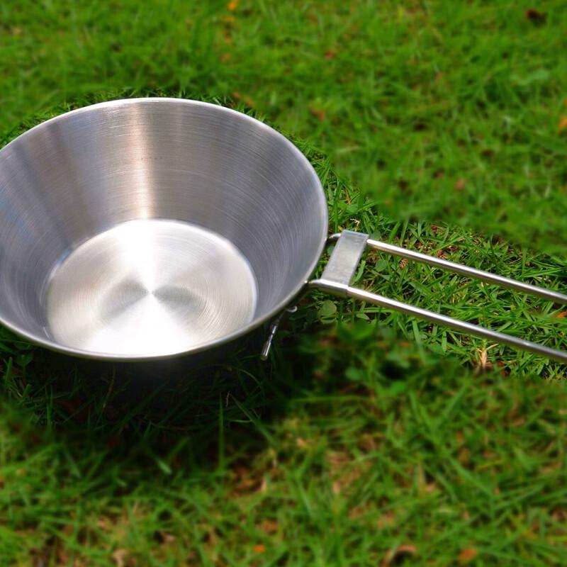 Outdoor 304 Stainless Steel Folding Bowl
