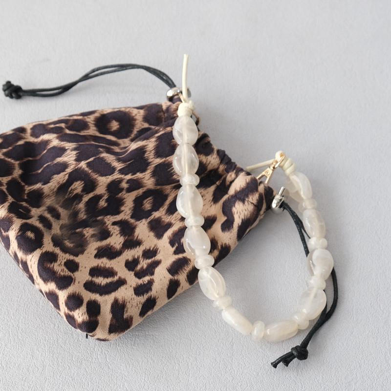 New Fashion Woman Bag Accessory Detachable Boutique Beaded Chains Cute Acrylic Luxury Strap Women Handbag Shoulder Handle Chain