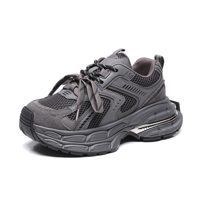 New Dad Shoes for Women Fashionable Thick-soled Sports Single Shoes