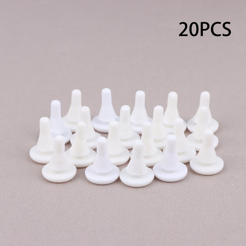 

Elevator Hall Door Anti-collision Nails Beans/anti-collision Rubber Pads/Shock Absorption Beans/Opening 5-6mm Thick 2MM білий