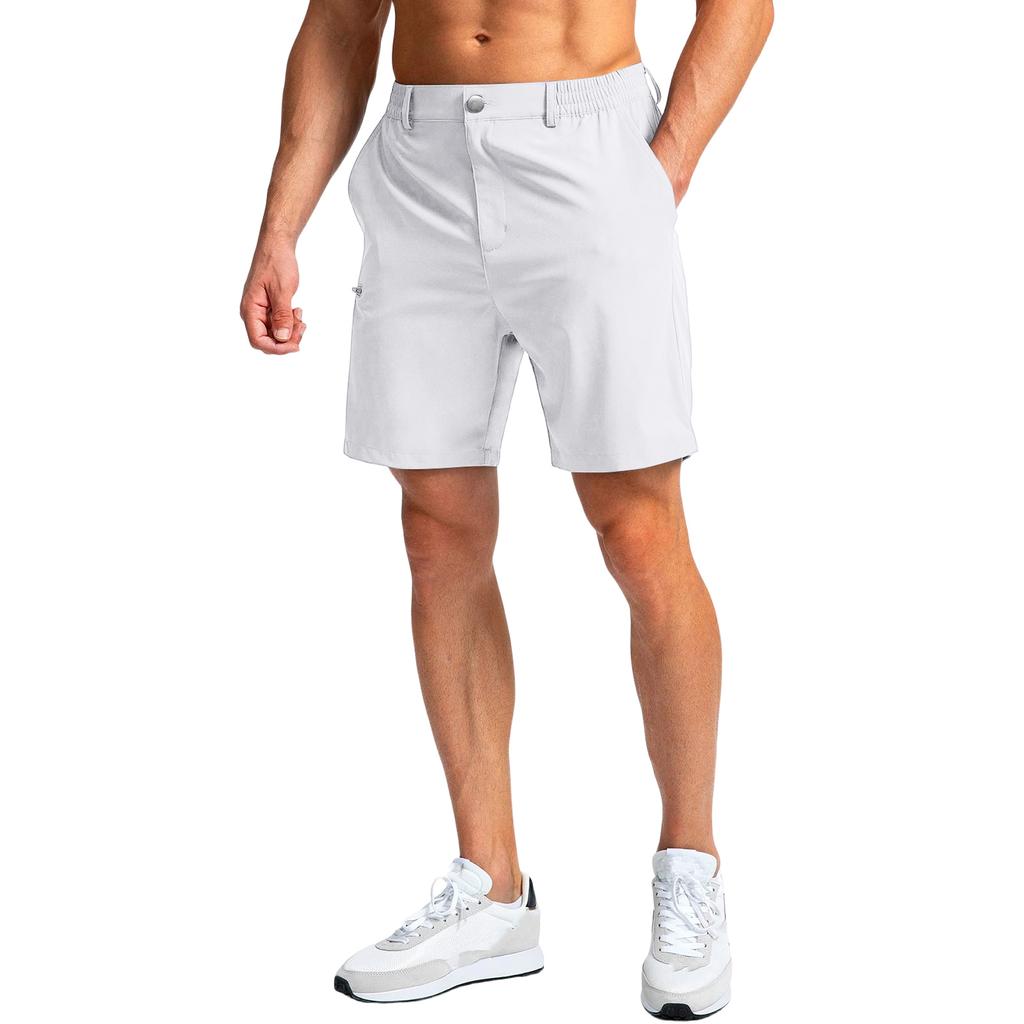 Herren locker Freizeit Sport Reißverschlusstasche Gerade Fünf Jacke Shorts