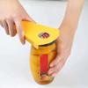 3-in-1 Multi-Purpose Can Opener, Manual Bottle Opener for Beer Coke, Jar Opener for Jam Lids, Smooth Edge Kitchen Can Opener