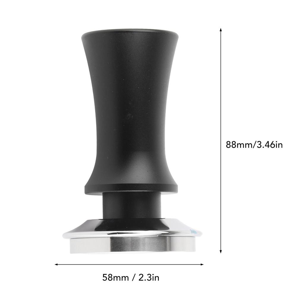 ZK20 Kaffeetamper Kaffeepulverpresse Hammer Edelstahl Konstanter Druck für Kaffeezubehör