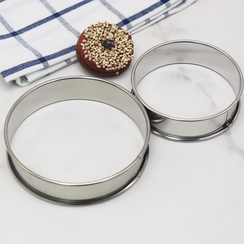 Round Biscuit Mold Stainless Steel Dumpling Skin Cutting Mould DIY Cake Pastry Baking Cutting Maker Tools Kitchen Gadgets