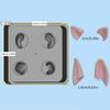 Cute Ear Silicone Mould for DIY Pottery Clay Crafts Flexible and Portable Silicone Mould for Crafting Doll Ears Ornament