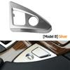 AC54-Car Console Lock Cylinder Trim Cover 51169171552 For BMW 5-Series F10 F11 F18 2010-2016 Armrest Box Switch Panel