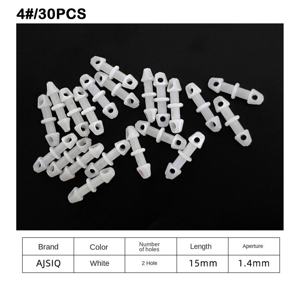 

30 шт. Резиновые завязки Баззбейт Силиконовые нити Юбки Спиннербейт Морская рыбалка 4#