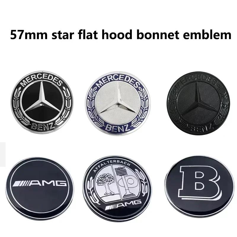 Nové Pro Mercedes Benz 1ks 57mm Znak Kapoty Auta Odznak Znak Kapoty Pro Mercedes Benz W124 W140 W163 W202 W203 W204 W210 W211 W2