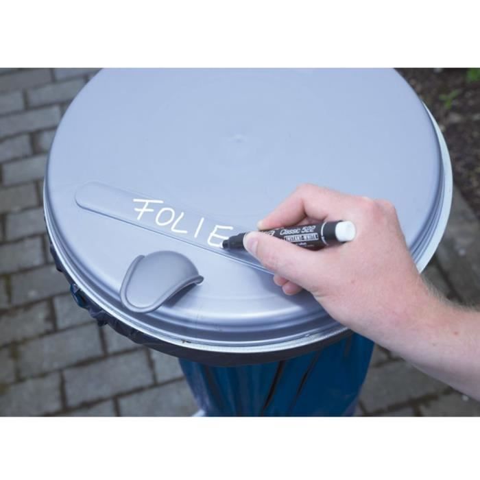 Pica Classic Feutre indélébile Instant-White 1- 4 mm Rond