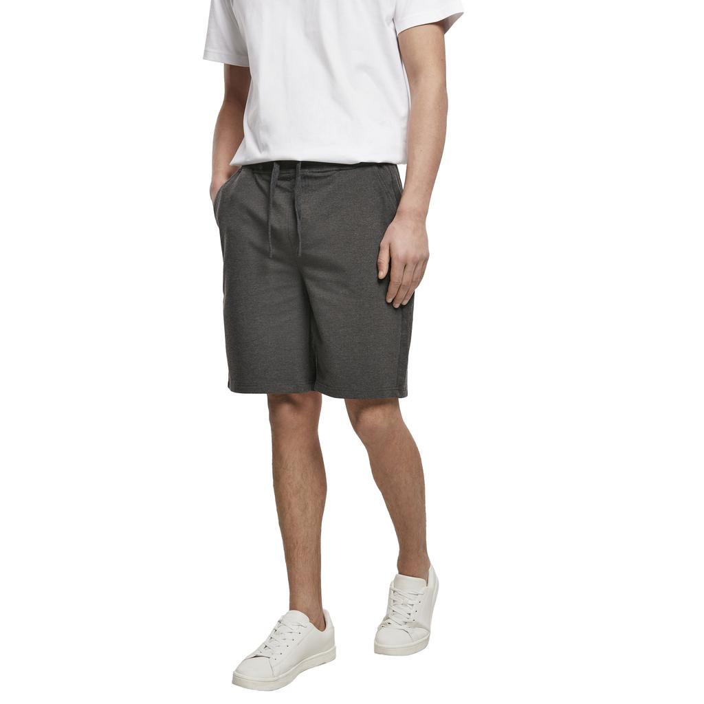 Build Your Brand Unisex Adult Terry Heather Oversized Shorts