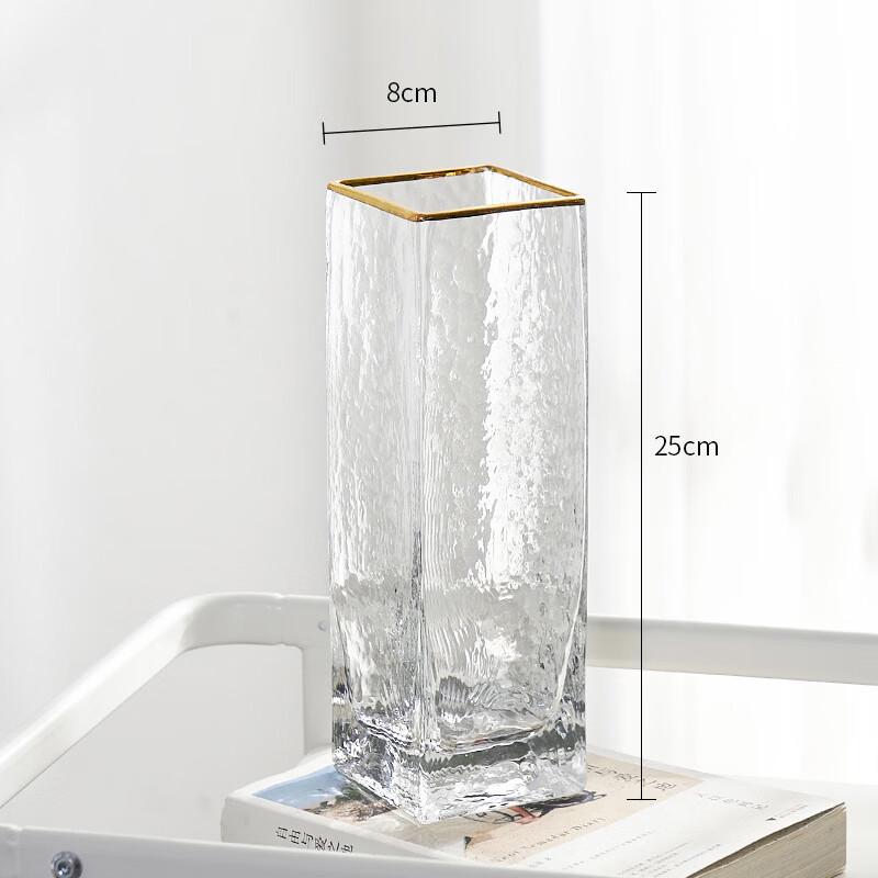 Minimalist Transparent Artificial Crystal Vase