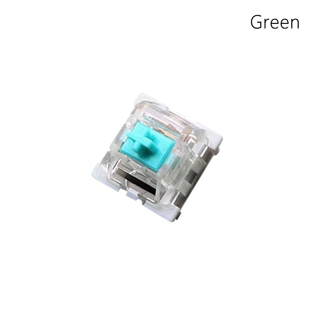 10pcs New Linear Mechanical Keyboard Switch Clicky Silent Gaming Switch Tactile RGB LED MX Switch