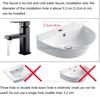 Basin Sink Bathroom Faucet Deck Mounted Hot Cold Water Basin Mixer Taps Black Lavatory Sink Tap 2025