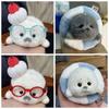Ocean Animal Seal Stuffed Doll Palm Sized Seal Keychain Cartoon Seal Plush Toy Backpack