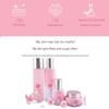 FarmStay Hyaluronsäure- und Kirschblüten-Toner 150 ml, Emulsion 120 ml, Serum 35 ml, Creme 55 ml  (15 Optionen)