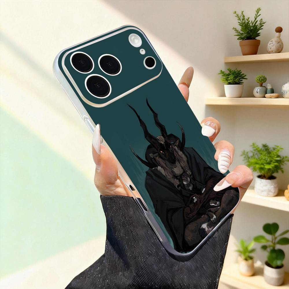 

S-Satanic Hell Pentagram For iPhone 11,12,13,14,15,16,17,Pro,Max,Plus,Mini,SE4,E Phone Case With Magsafe Wireless iPhone12