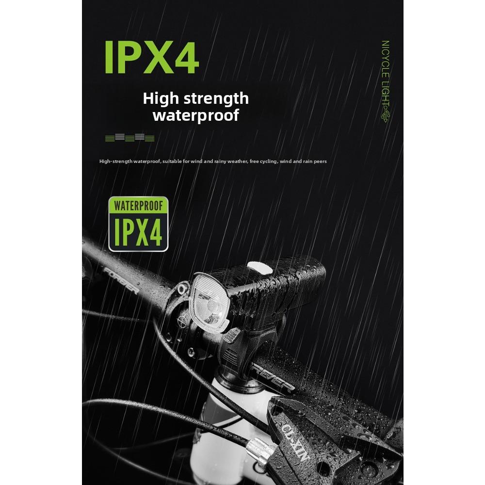 All-aluminum Highlight Charging Cycling Headlights Bicycle Lights Mountain Bike Headlights