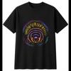 Echidna Neon Wildlife Mens T-Shirt Black 100% Cotton Wild Animal Printed Nature