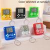 Mini Retro Handheld Game Player Built In Classic Games Portable Keychain Design Ideal For Kids Gifts Travel Leisure