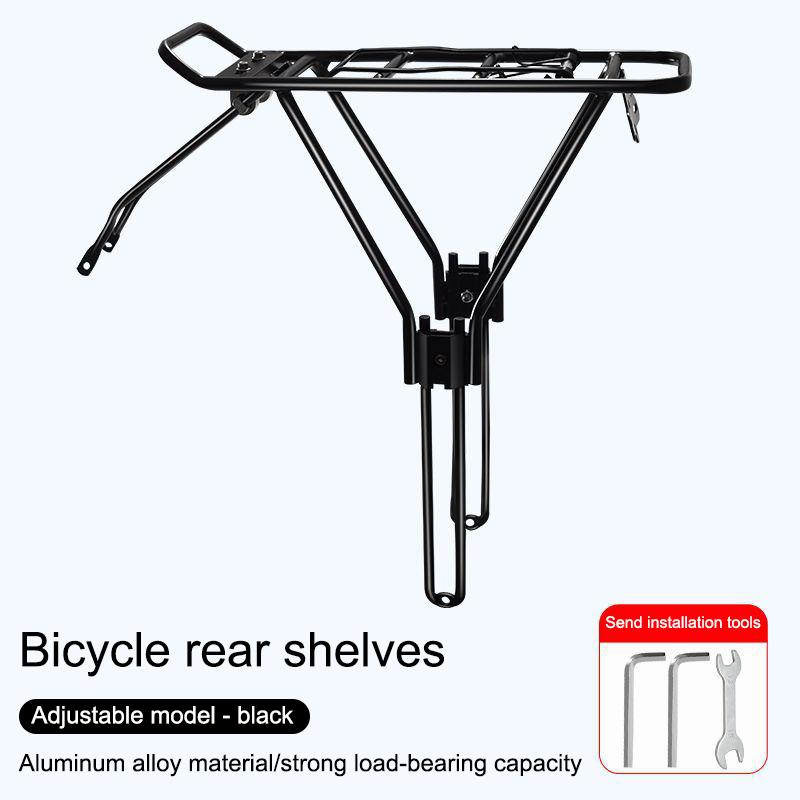 

1 Set Quick Disassembly Alloy Rear Bicycle Rack Carrier Bag Luggage Tail Shelves Cycle Mountain Bike Equipment Accessories A3