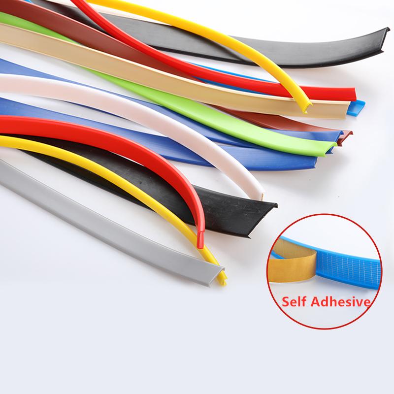 Self-Adhesive U Shaped Edge Banding Tape Furniture Wood Board Cabinet Table Chair Protector Cover Anti-collision TPE Seal Strip