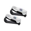 2pcs Car Sun Visor Glasses Clips Sunglasses Card Holder Accessories For Alfa Romeo Stelvio Giulia Giulietta 159 147 MiTo valve wzvc44